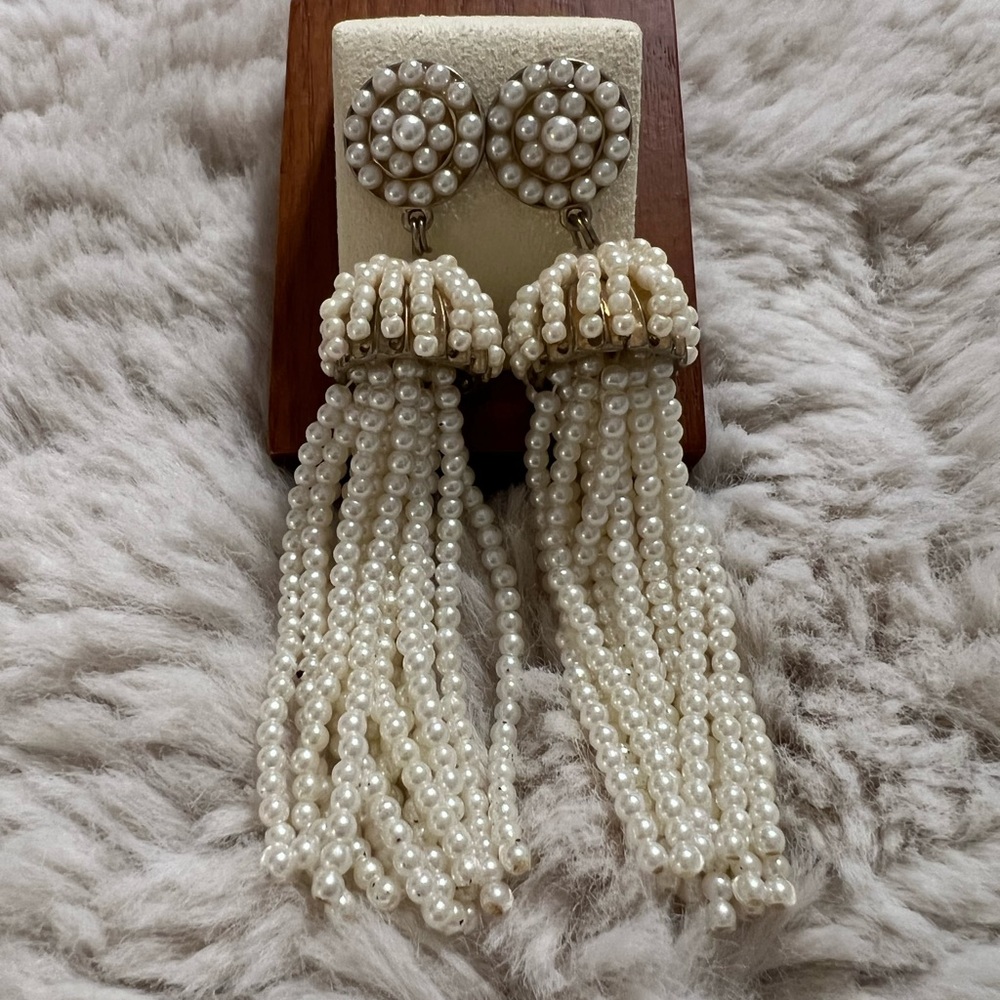 Pearl Chandelier Earrings
